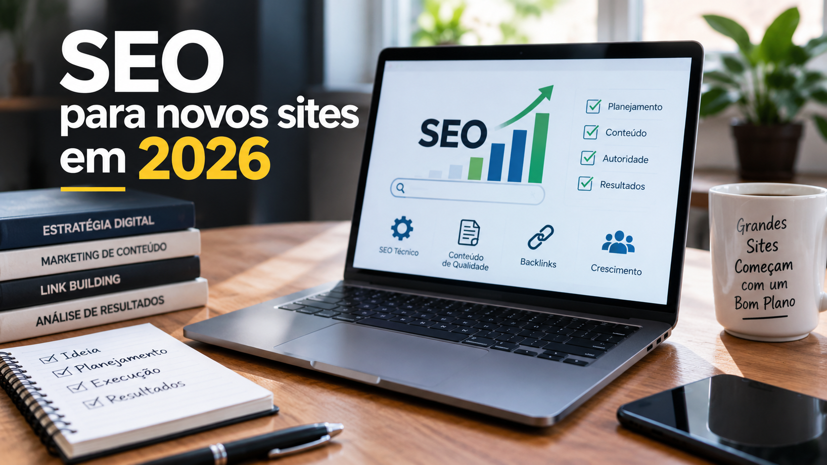 SEO para novos sites em 2026